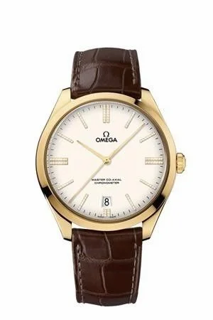 Omega De Ville Trésor Master Co-Axial Yellow Gold / Ivory Enamel Diamond 432.53.40.21.59.001 (43253402159001)